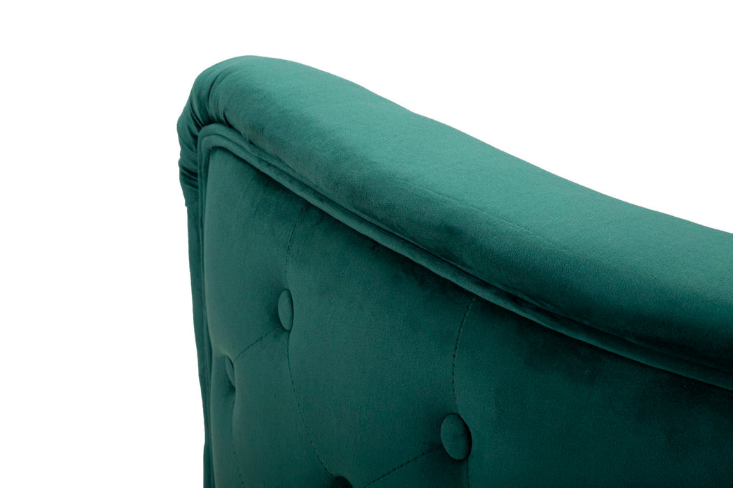 Poltrona Bucarest Verde Elegante 76x74x73 cm