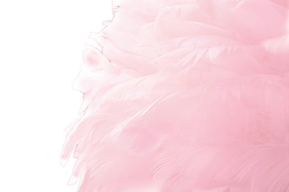 Lampada da terra snella in rosa cm ø 50x165