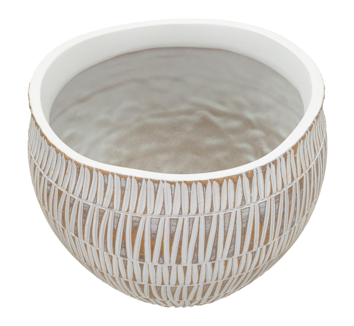 Cachepot in Resina Stiky Elegante Ø 26x20,5 cm