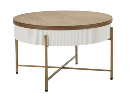 Tavolo da caffè Tolosa Ø 80 cm - Eleganza e Versatilità per il Tuo Spazio