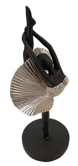 Statuetta Elegante Donnina in Argento 14x14x42,5 cm