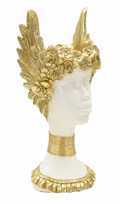 Busto di Athena elegante cm 15x14,5x32