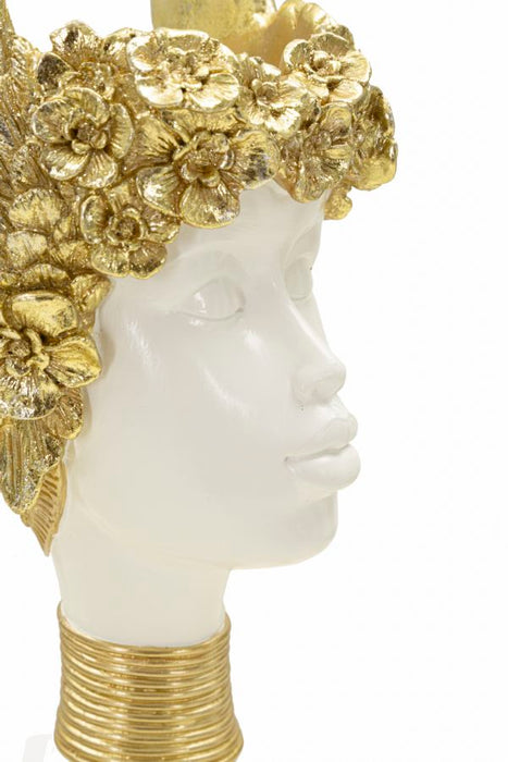 Busto di Athena elegante cm 15x14,5x32