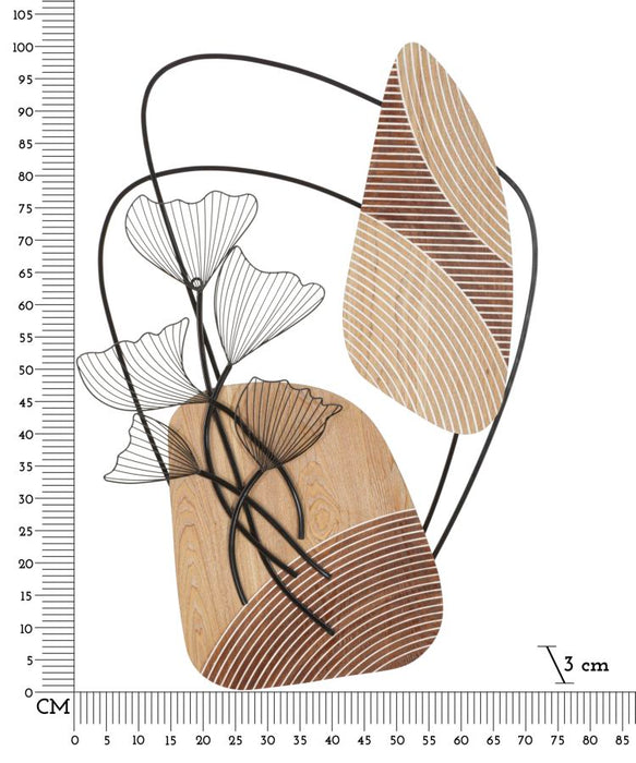 Pannello Decorativo da Muro Tali 70x3x100 cm