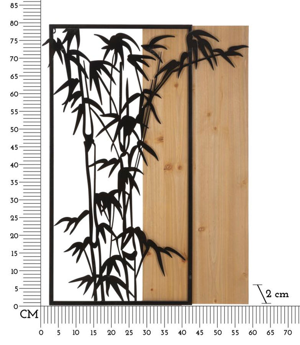 Pannello Decorativo in Bamboo 3D - 58x2x80 cm