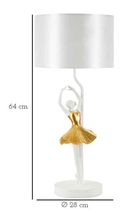 Lampada da Tavolo Eleganza Ballerina  cm ø 28x64