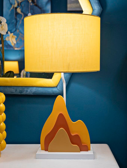 Lampada da Tavolo Design Fiamma -a- 30x57 cm