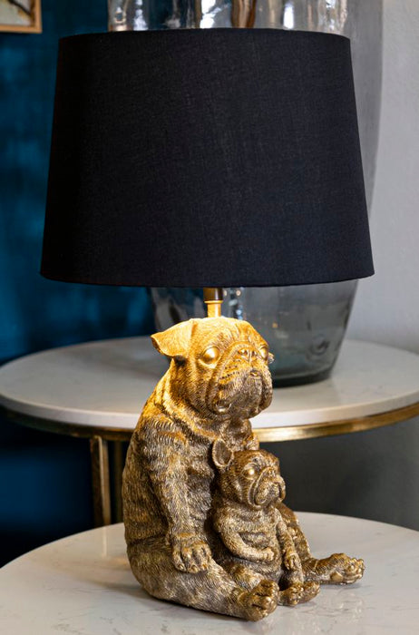 Lampada da Tavolo Eleganza Canina cm ø 26x43,8