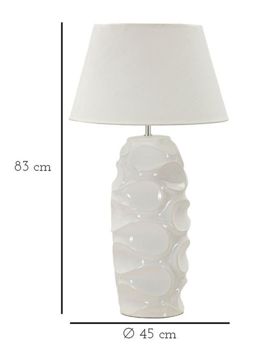 Lampada da Terra Warsaw Ø 45x83 - Eleganza e Comfort per Ogni Ambiente