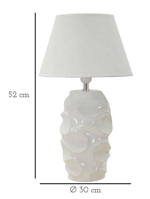 Lampada da Tavolo Elegante Warsaw Ø 30 cm x 52 cm