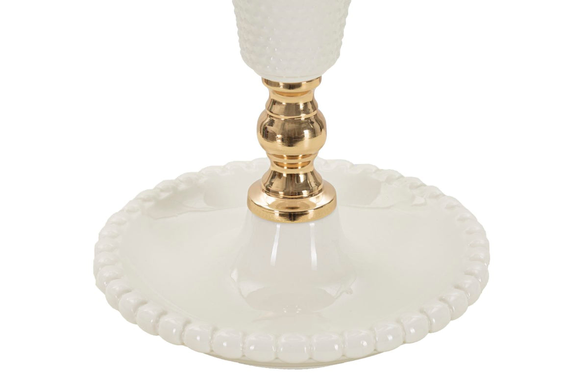 Lampada da Comodino Elegante Caserta 25x45 cm