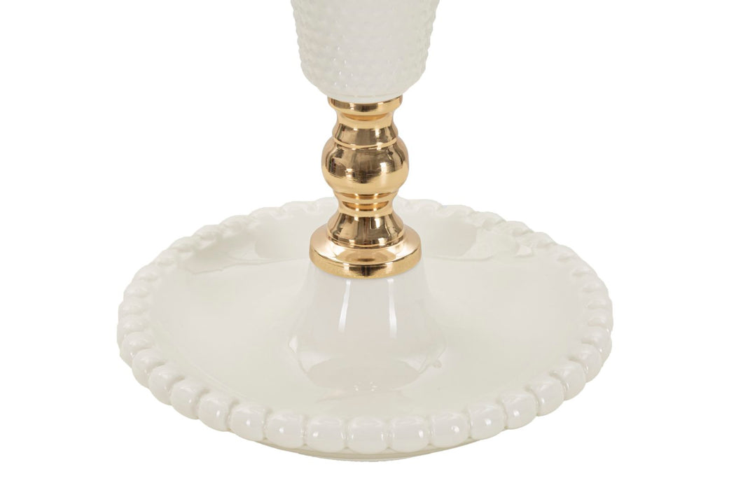 Lampada da Comodino Elegante Caserta 25x45 cm