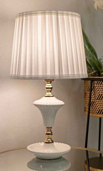 Lampada da Comodino Elegante Caserta 25x45 cm