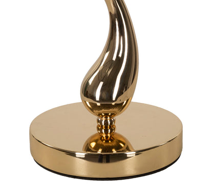 Lampada da Tavolo Elegante Bianca Ø 25x47 cm