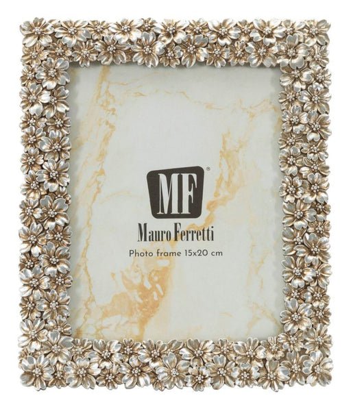 Cornice Flowy Eleganza e Funzionalità in stile floreale, perfetta per foto 15x20 cm, ideale per arredare con gusto ogni spazio.