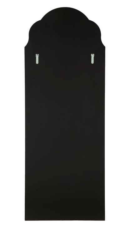 Retro dello specchio da muro Tangeri blu cm 55x2x150 elegante, con supporti per fissaggio a parete integrati.