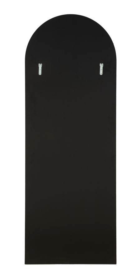 Retro dello specchio da muro Baku con supporti per il fissaggio, struttura solida e sicura per installazione verticale.