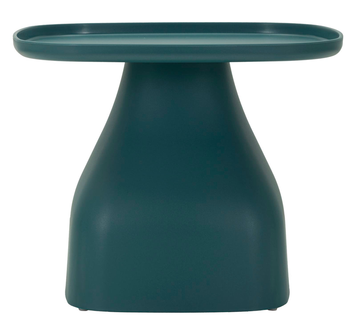 Tavolinetto Elegante Gea Blu con struttura solida e finitura opaca, perfetto per ambienti interni moderni e versatili.
