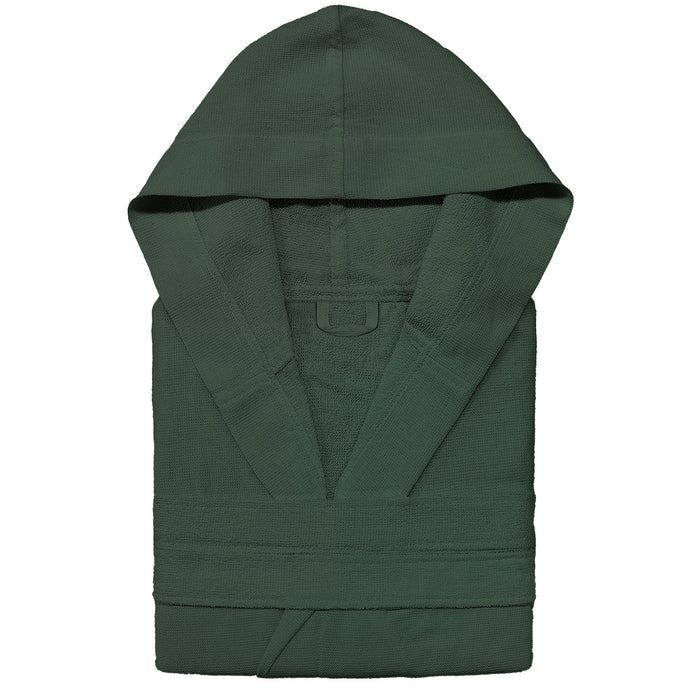 Accappatoio in microspugna uomo donna in Cotone con Cappuccio Bagno Unisex 0064