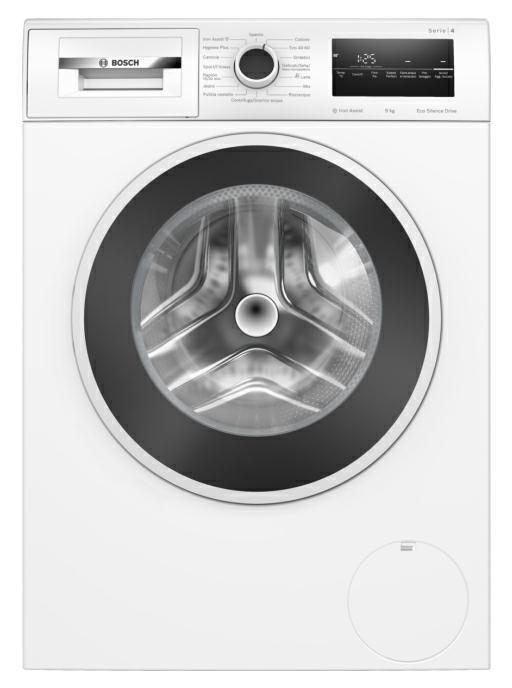 Lavatrice Bosch 9kg Vapore 1400 Giri EcoSilence
