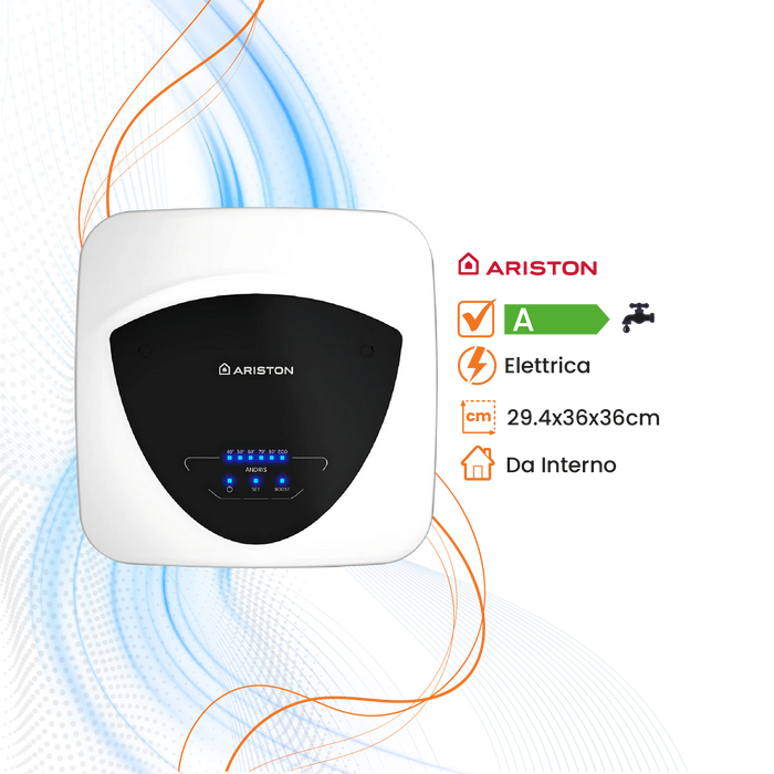 Scaldabagno Ariston Andris Elite Elettrico Sopralavello/Sottolavello