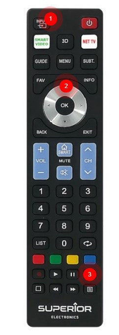 Telecomando Universale Smart TV Samsung/LG/Sony