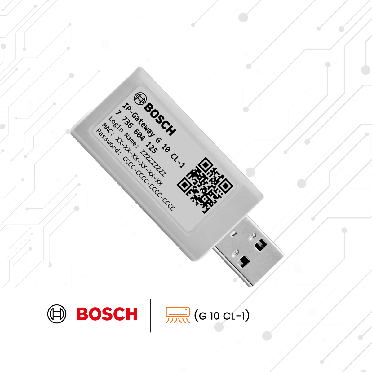 Modulo WiFi per Climatizzatori Bosch Residenziali (G 10 CL-1)