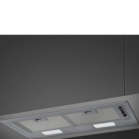 Cappa Aspirante Smeg da Incasso 73cm Argento Luce LED