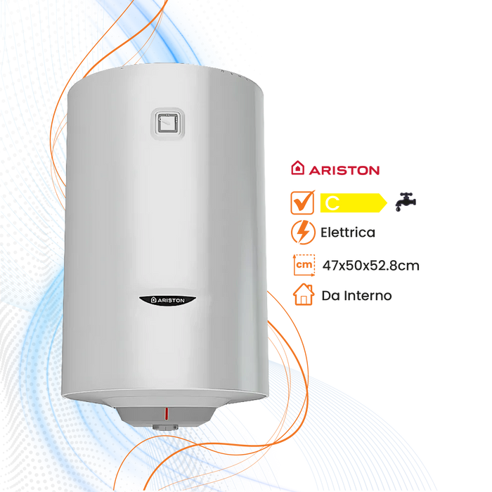Scaldabagno Ariston PRO1 R Elettrico Orizzontale/Verticale