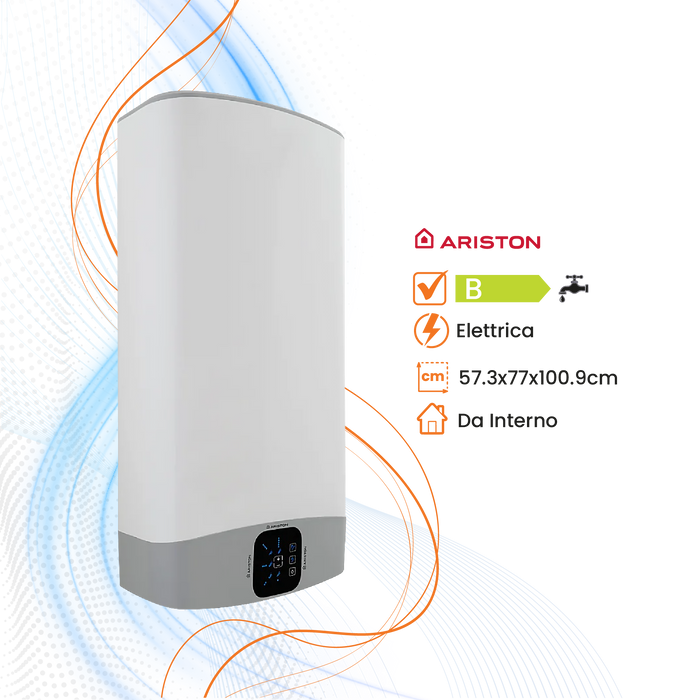 Scaldabagno Ariston Velis Evo EU Elettrico Orizzontale/Verticale