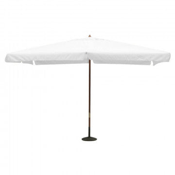 Ombrellone rettangolare 3x4 m telo poliestere 180 gr 8 stecche