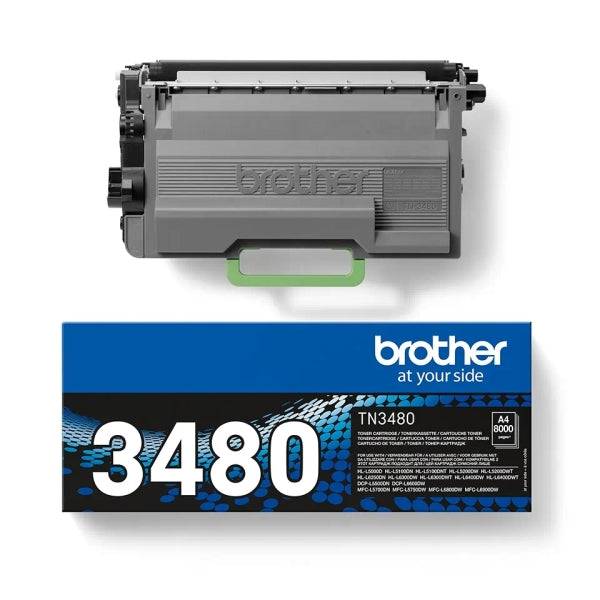 Brother TN3480 Nero Cartuccia Toner Originale