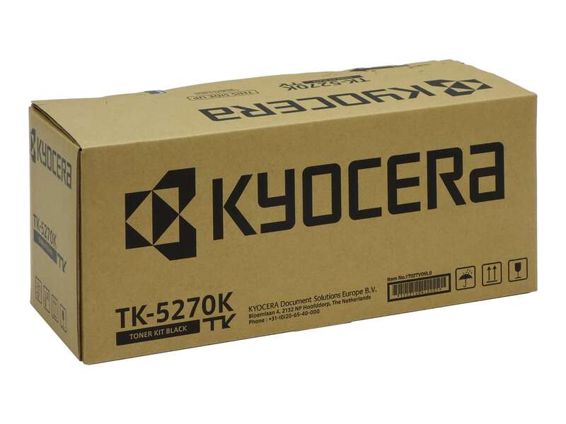 Kyocera TK5270 Nero Cartuccia Toner Originale - 1T02TV0NL0/TK5270K
