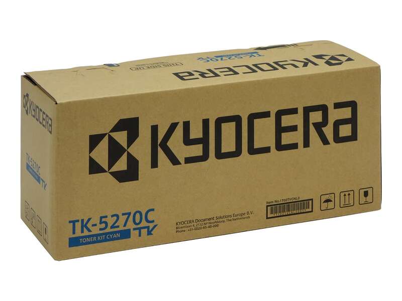Kyocera TK5270 Cyan Cartuccia Toner Originale - 1T02TVCNL0/TK5270C
