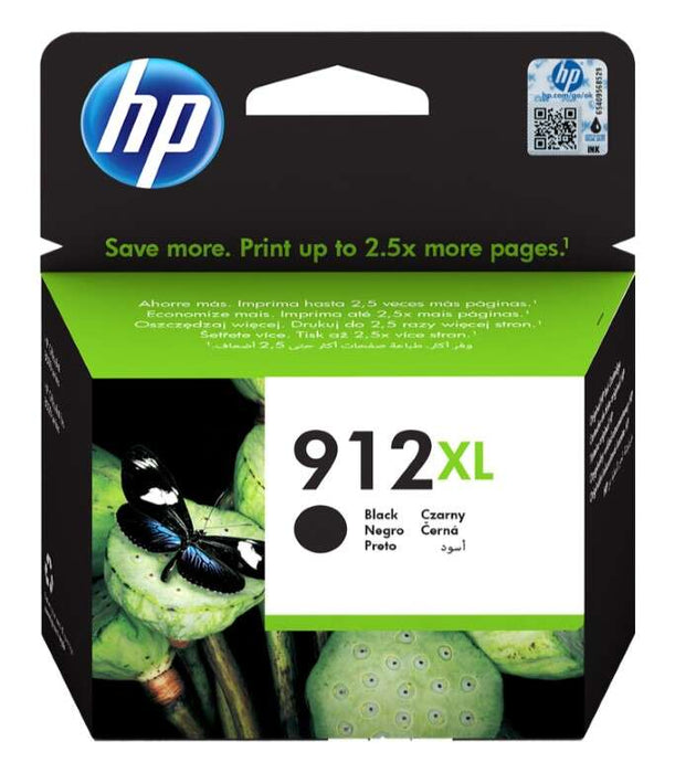 HP 912XL Nero Cartuccia d'Inchiostro Originale - 3YL84AE
