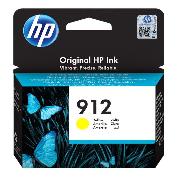 HP 912 Giallo Cartuccia di Inchiostro Originale - 3YL79AE