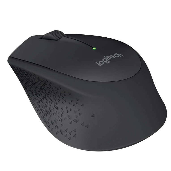 Logitech M280 Ratione Wireless 1000dpi - 3 Pulsanti - Utilizzo Destrorso - Colore Nero