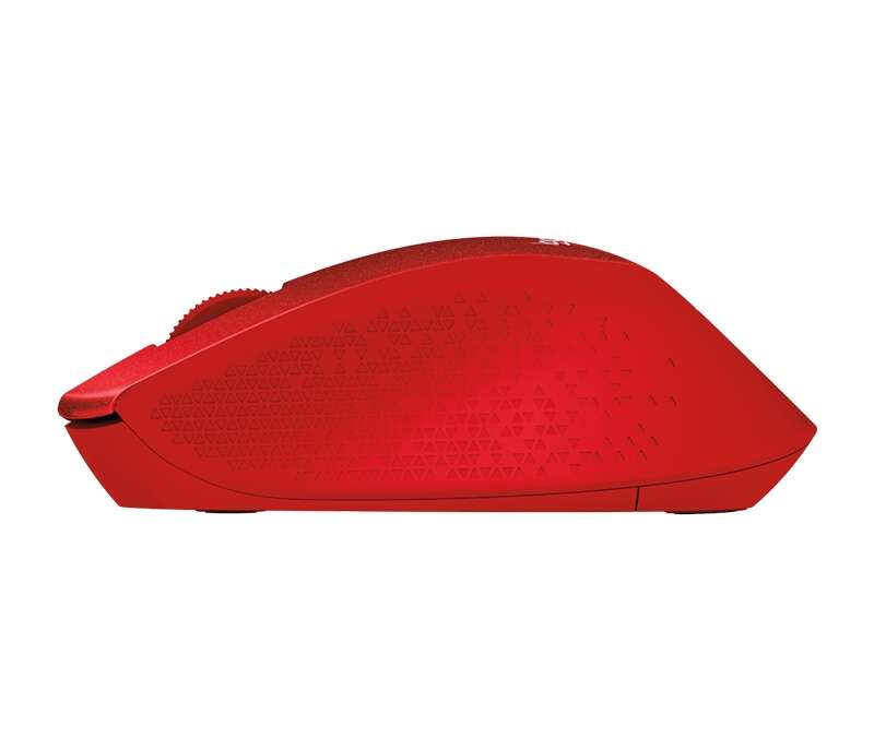 Logitech M330 Silent Plus Mouse Wireless 1000dpi - Silenzioso - 3 Pulsanti - Destrorso - Rosso