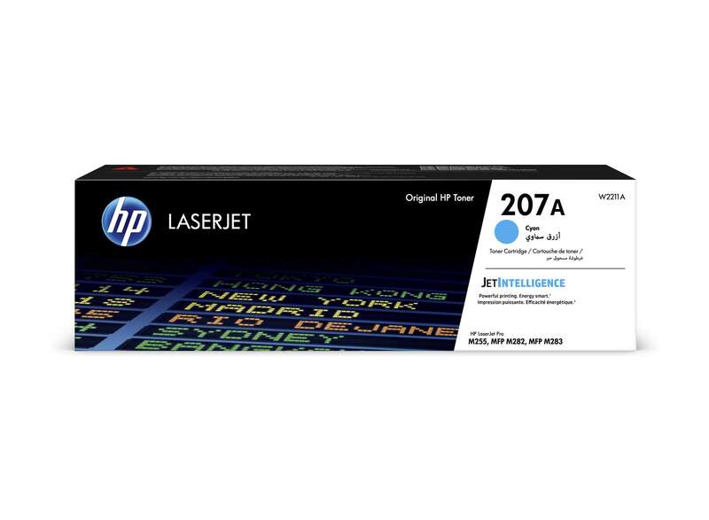 HP W2211A Cartuccia Toner Ciano Originale - 207A