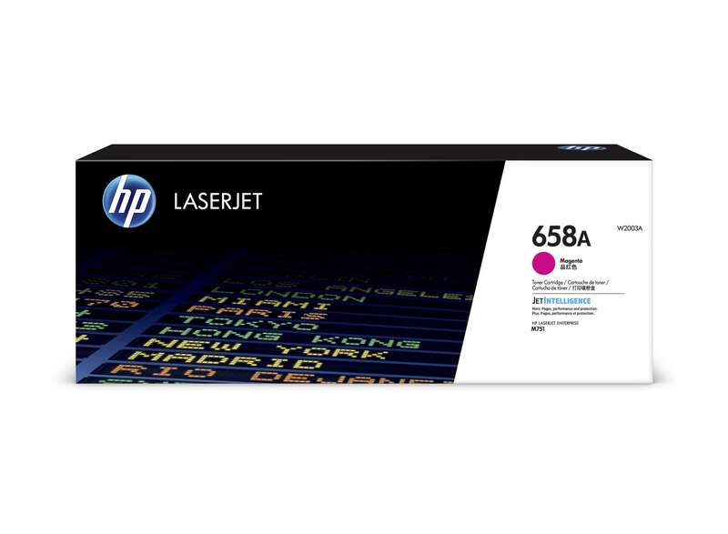 HP W2003A Cartuccia Toner Magenta Originale - 658A