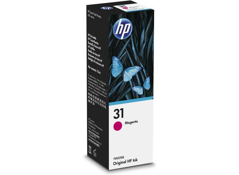 HP 31 Magenta Flacone Inchiostro Originale - 1VU27AE
