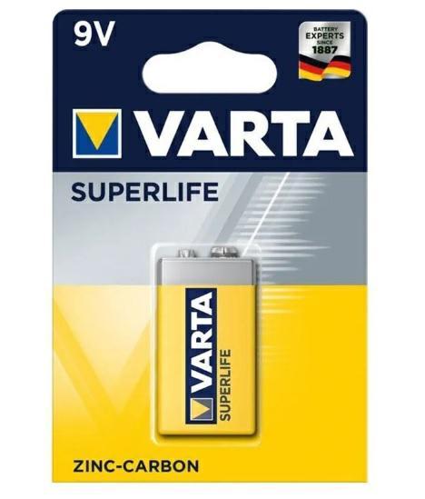 Pila 9V Super Heavy Duty Zinco 1 Pezzo