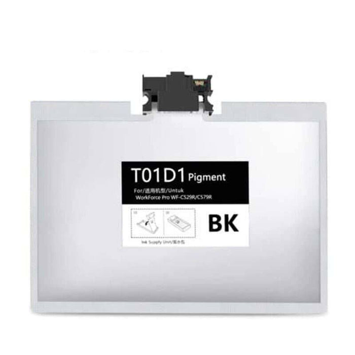Epson T01D1/T01C1 Nero Cartuccia d'Inchiostro Pigmentata Compatibile - Sostituisce C13T01D100/C13T01C100