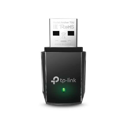 TP-LINK Archer T3U Mini Adattatore USB Wireless MU-MIMO AC1300 - Colore Nero - Alta Velocità