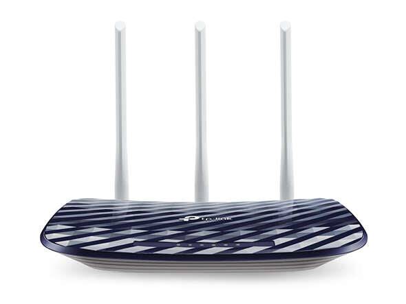TP-Link Router Wireless Dual Band AC750 - 300MB a 2,4GHZ e 433MB a 5GHZ - 4P Ethernet - 2 Antenne Fisse