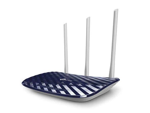 TP-Link Router Wireless Dual Band AC750 - 300MB a 2,4GHZ e 433MB a 5GHZ - 4P Ethernet - 2 Antenne Fisse