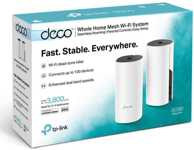 TP-Link Sistema WiFi Hibrido Mesh - AC1200 - 2 Pack - Cobertura wifi 260m2