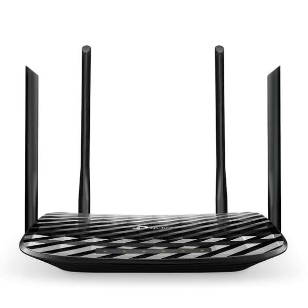 TP-Link Router Gigabit Wireless MU-MIMO Dual Band AC1200 - 4 Antenne Esterne