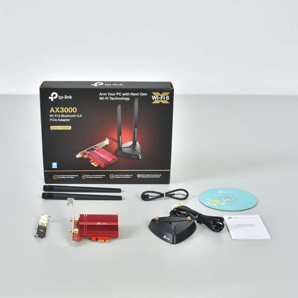 TP-Link Adattatore PCIe AX3000 Wi-Fi 6 Bluetooth 5.0