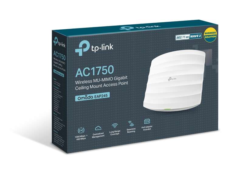 TP-Link Punto de Acceso Gigabit Inalambrico de Doble Banda AC1750 - Montaje de Techo